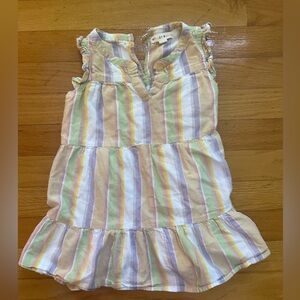 Roller Rabbit Girls striped dress 2Y
